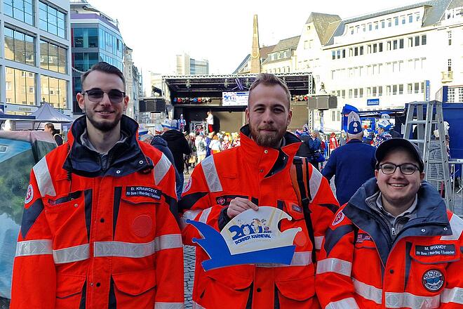 Einsatzkräfte des Ortsverbandes Bonn waren sanitätsdienstlich im Einsatz
