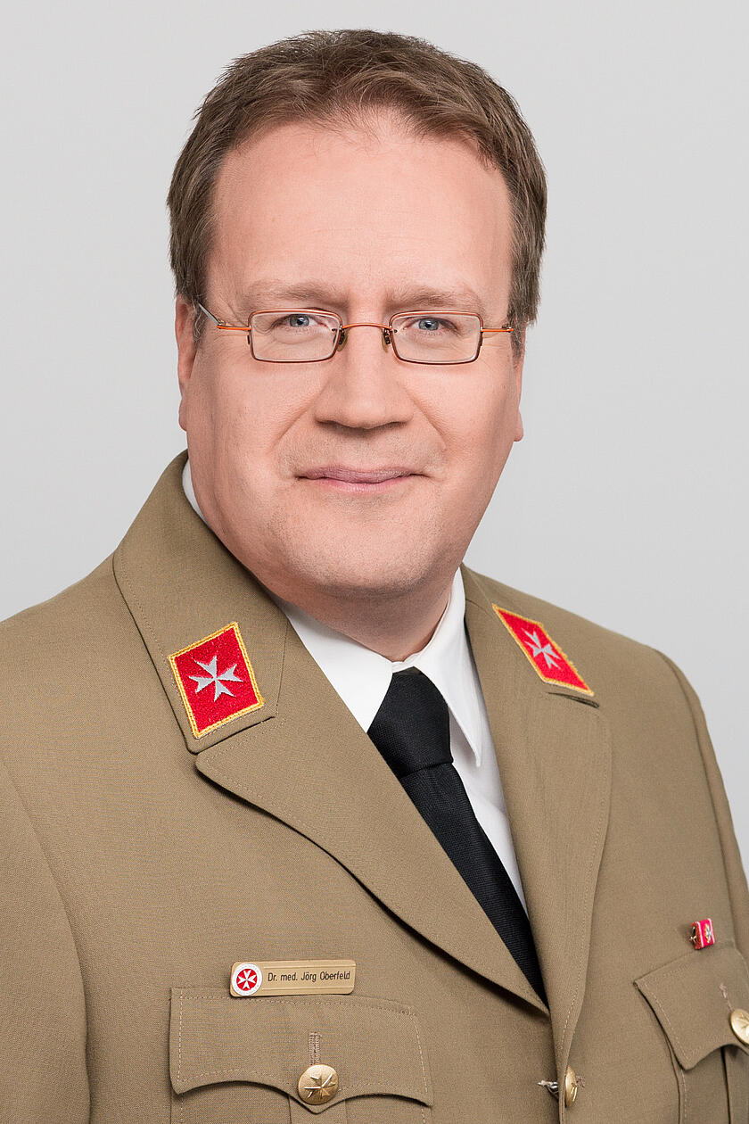Dr. med Joerg Oberfeld, Bundesarzt der Johanniter-Unfall-Hilfe