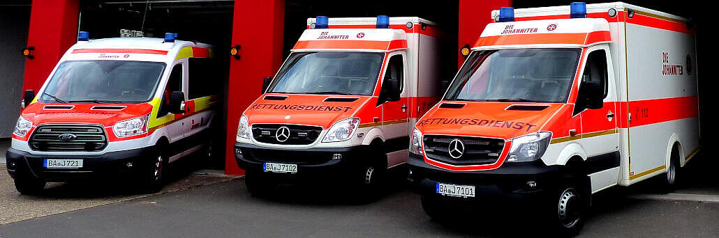 Außenansicht der Rettungswache Schlüsselfeld