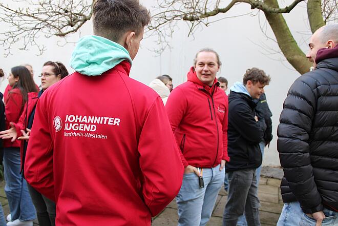 Gruppengespräch auf der Landesjugendversammlung