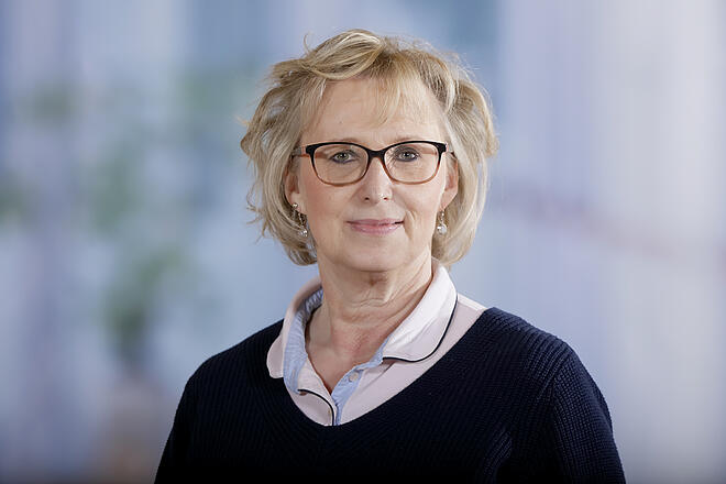 Foto Frau Susanne Kalthof, ärztliches Sekretariat 