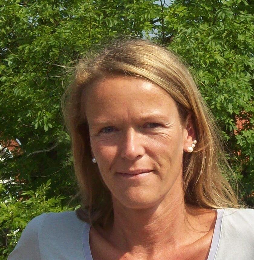 Frau Künker, Mitarbeiterin im Bereich Pflege