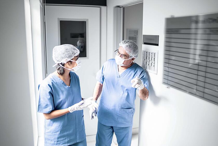 Das Personal in unseren Johanniter-Krankenhäusern gibt Tag für Tag das Beste für Ihre Gesundheit.